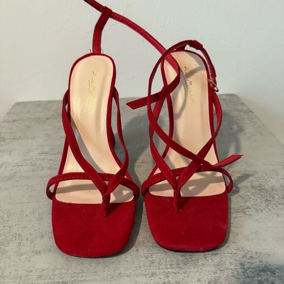 Anna Molinari Shoes - Red Anna Morellini strappy sandals Size 6